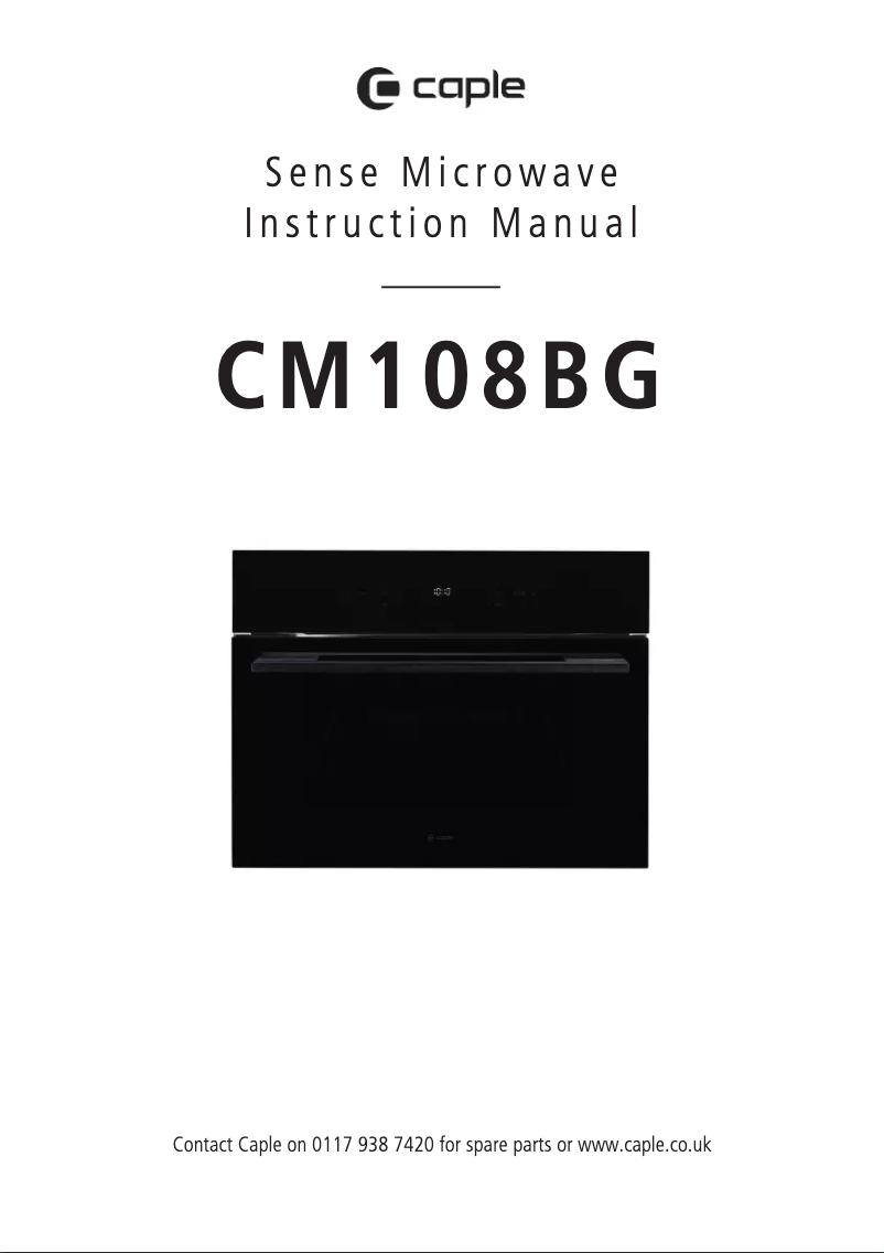 Image de la première page du manuel de l'appareil CM108