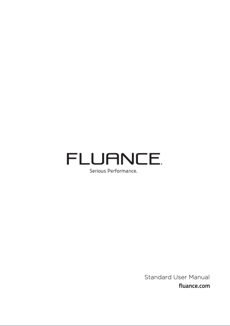 Page n°1 - Manuel utilisateur Fluance X850BB