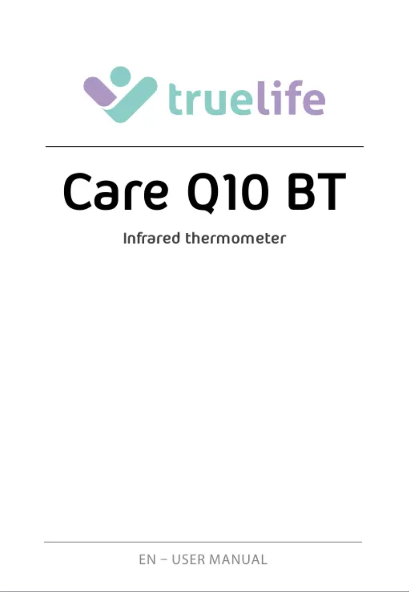 Page 1 de la notice Manuel utilisateur TrueLife Care Q10 BT