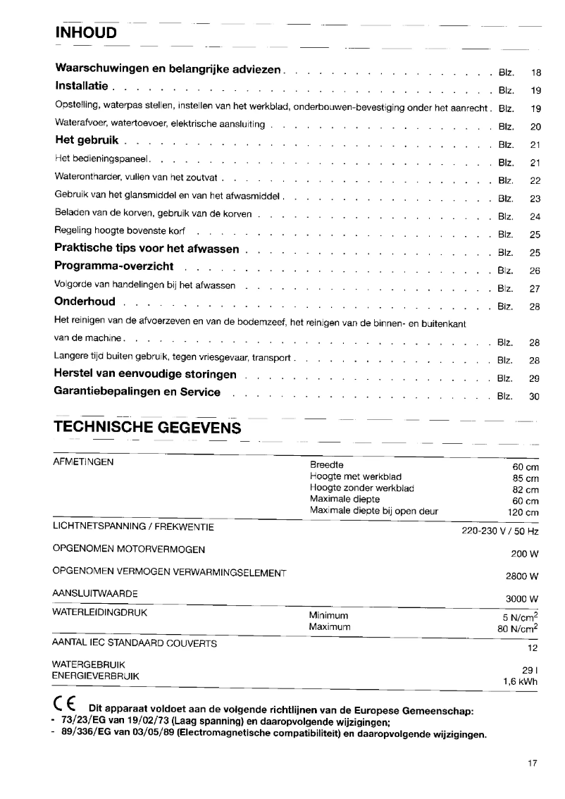 Imagen de la primera página del manual del dispositivo CMS 31