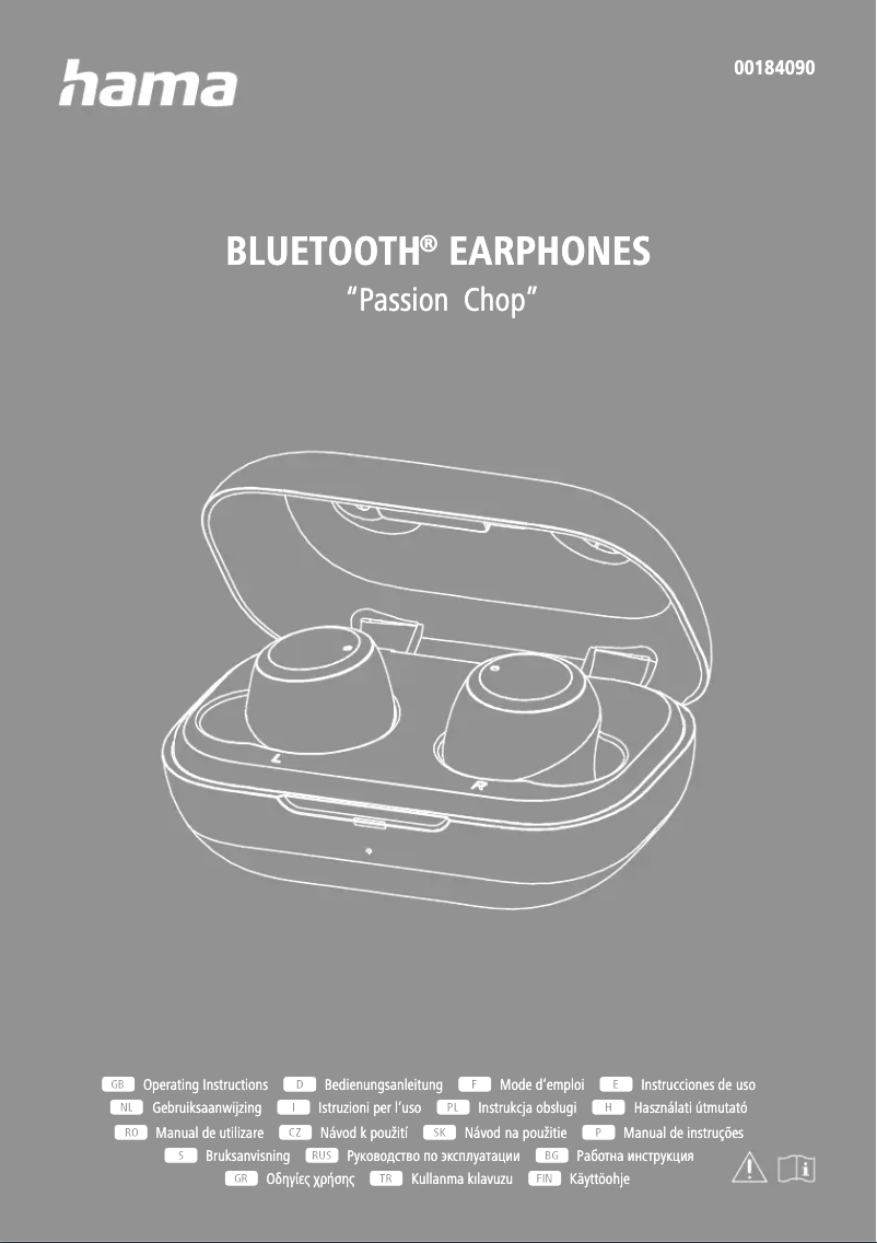 Page 1 de la notice Manuel utilisateur Hama Passion Chop 00184090