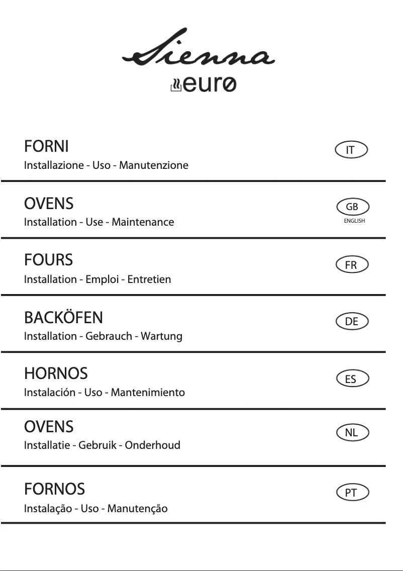 Image de la première page du manuel de l'appareil ESM60TSX
