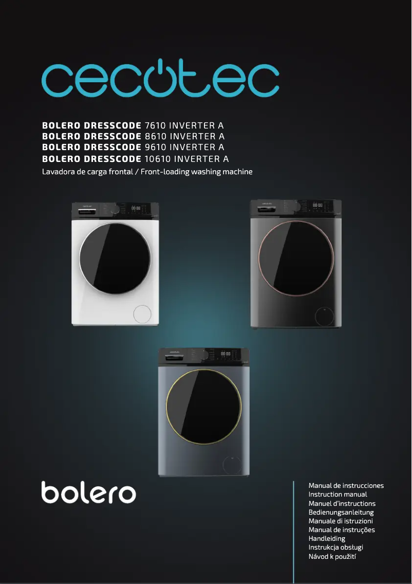 Image de la première page du manuel de l'appareil Bolero DressCode 7610 Inverter A