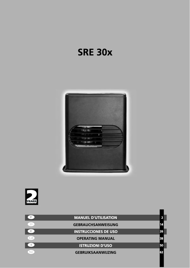 Page 1 de la notice Manuel utilisateur Zibro SRE 302