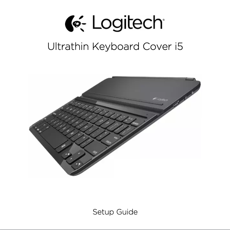Image de la première page du manuel de l'appareil Ultrathin Keyboard Cover i5