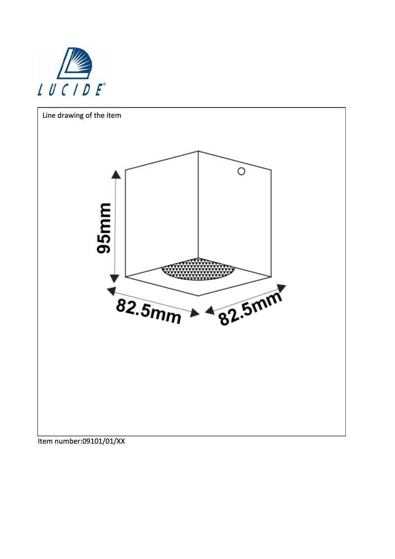 Page n°1 - Manuel utilisateur Lucide Bodi 09101/01/12