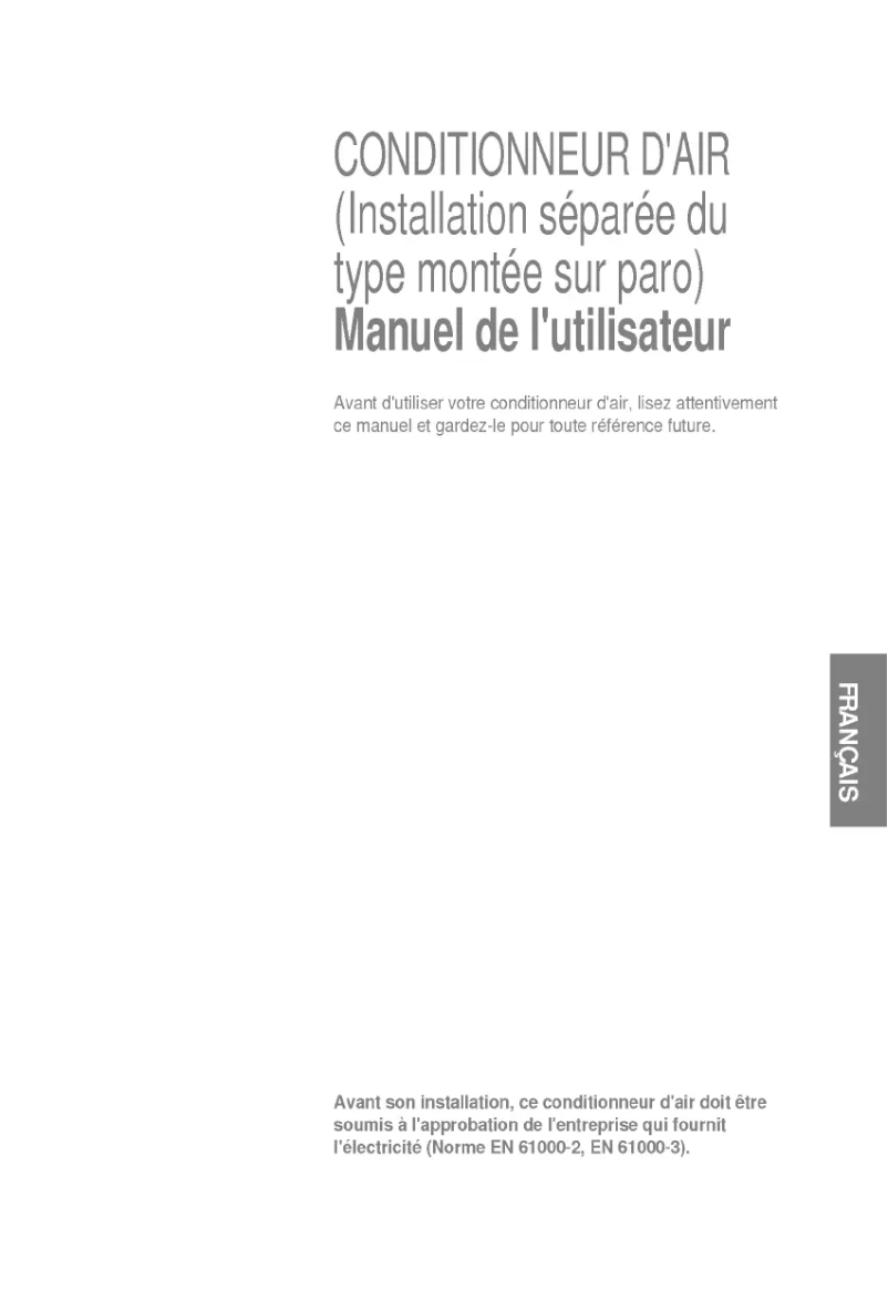 Page n°1 - Manuel utilisateur LG LS-H096PDL1