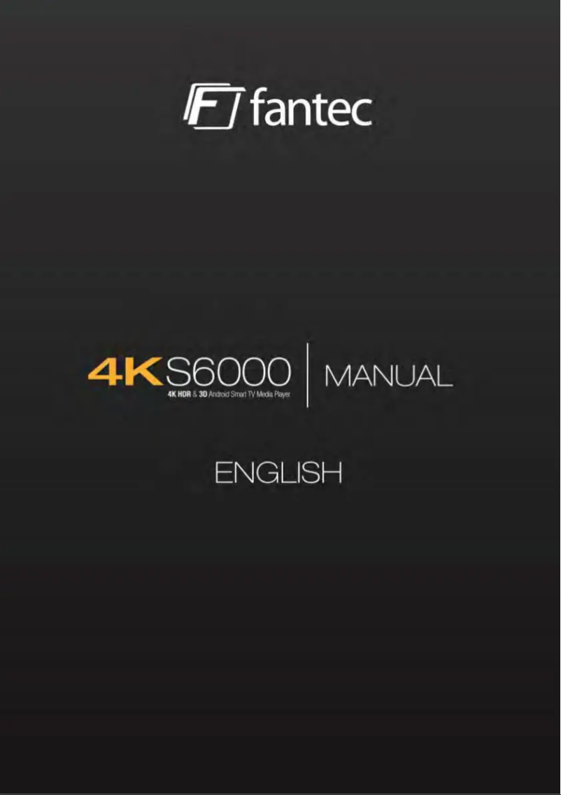 Image de la première page du manuel de l'appareil 4KS6000