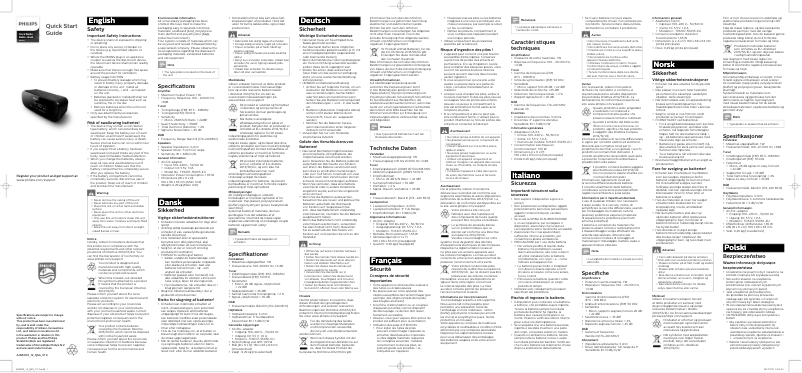 Image de la première page du manuel de l'appareil AJB3000