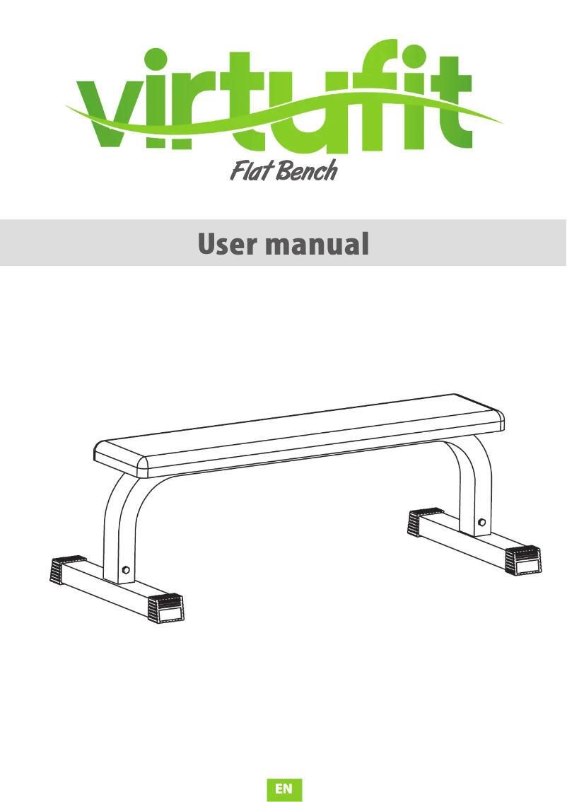 Page n°1 - Manuel utilisateur VirtuFit Flat Bench