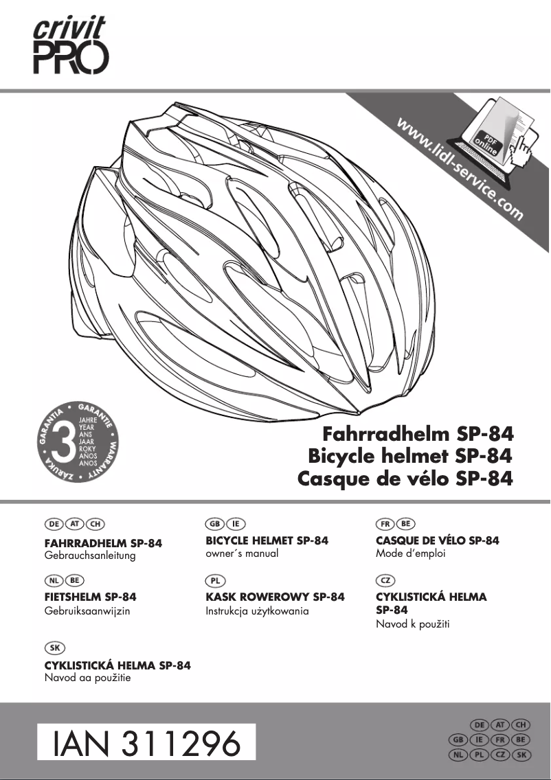 Image de la première page du manuel de l'appareil IAN 311296