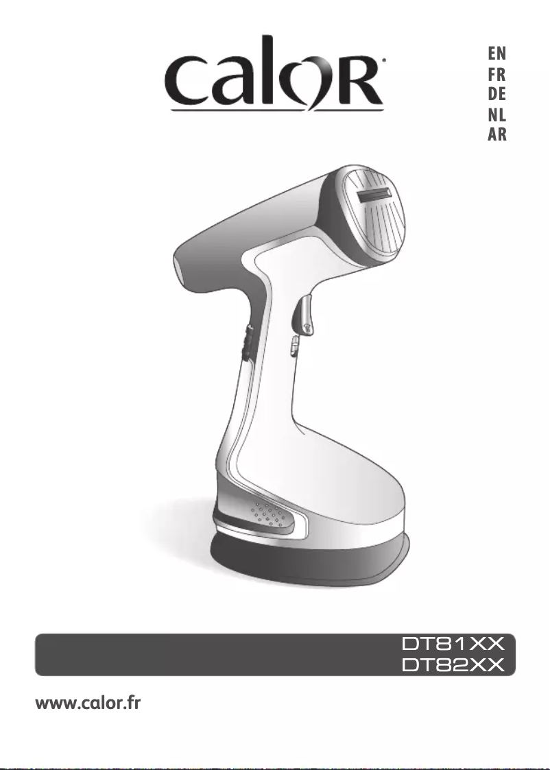 Page 1 of the manual User Manual Calor Access Steam Force DT8230