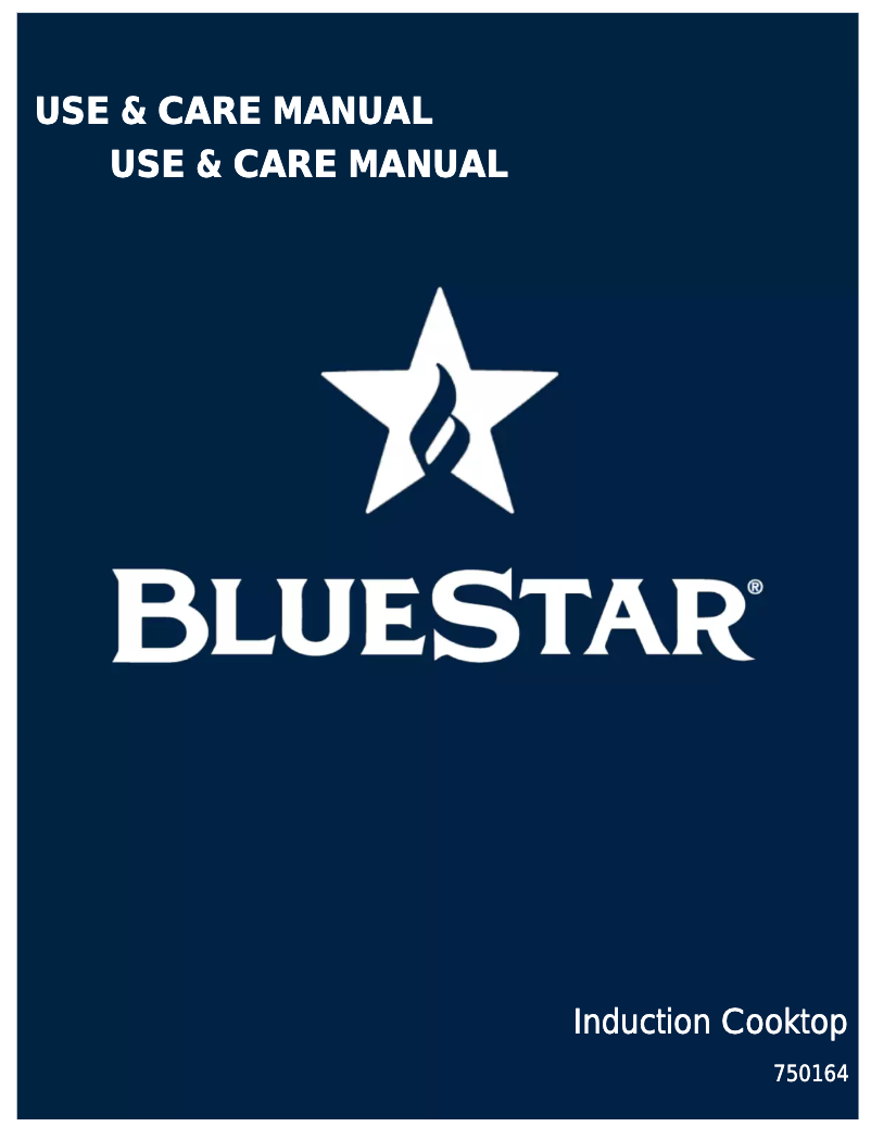 Página 1 del manual Manual de usuario BlueStar BSP36INDCKT