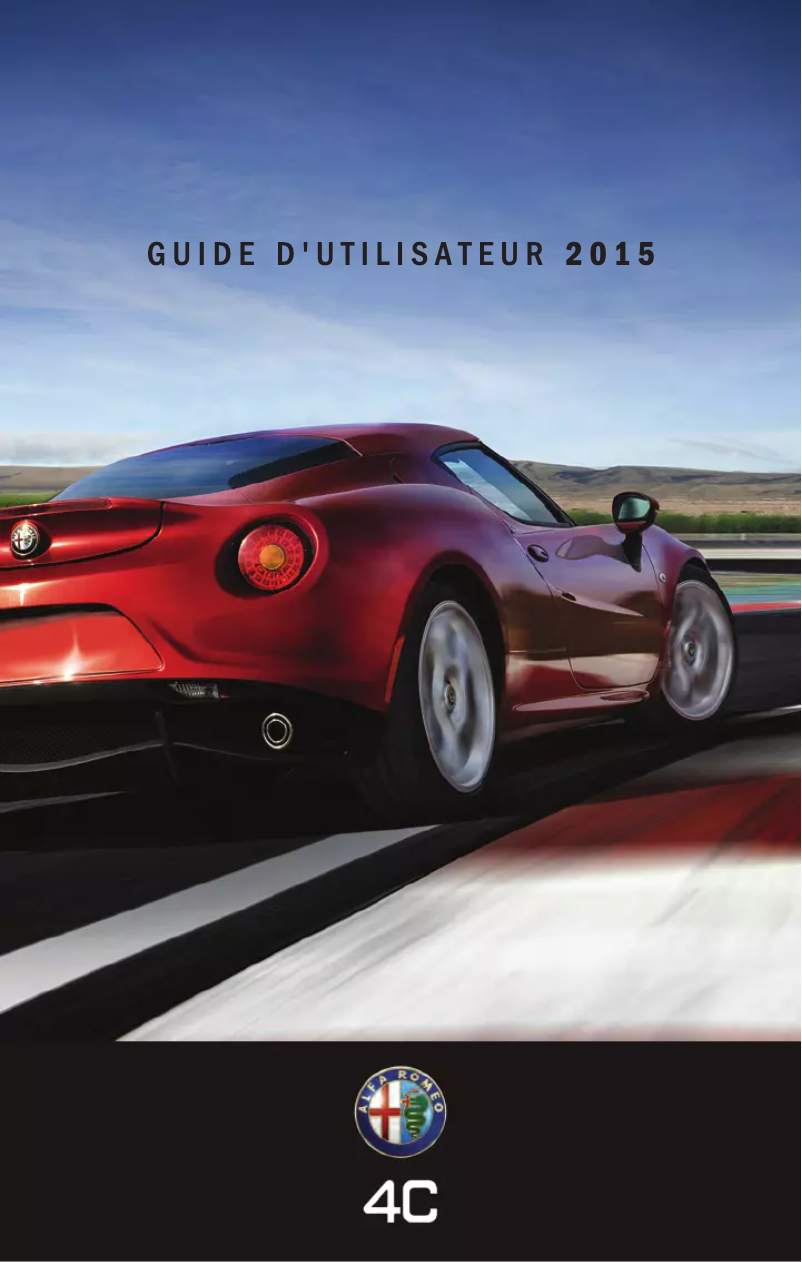 Imagen de la primera página del manual del dispositivo 4C (2015)