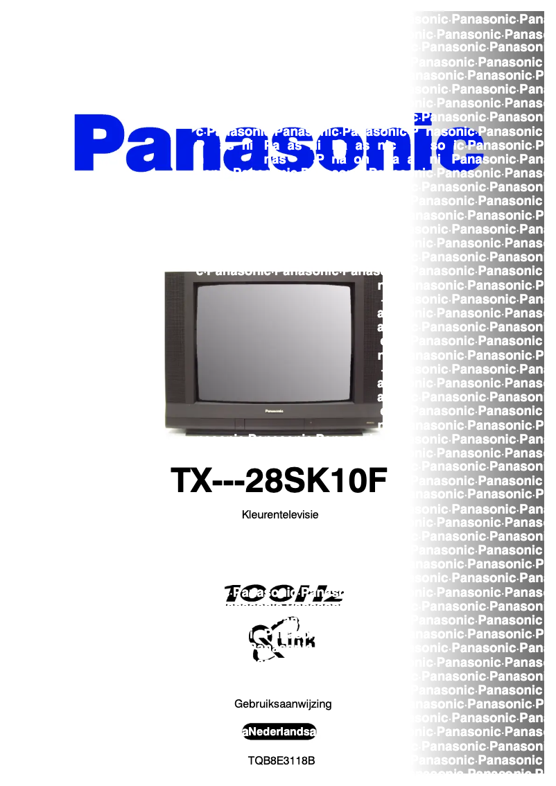 Page 1 de la notice Manuel utilisateur Panasonic TX-28SK10F
