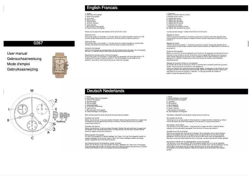Page 1 de la notice Manuel utilisateur Davis 0267