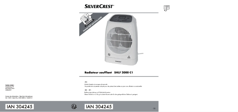 Page 1 de la notice Manuel utilisateur SilverCrest LHL 2000 C2