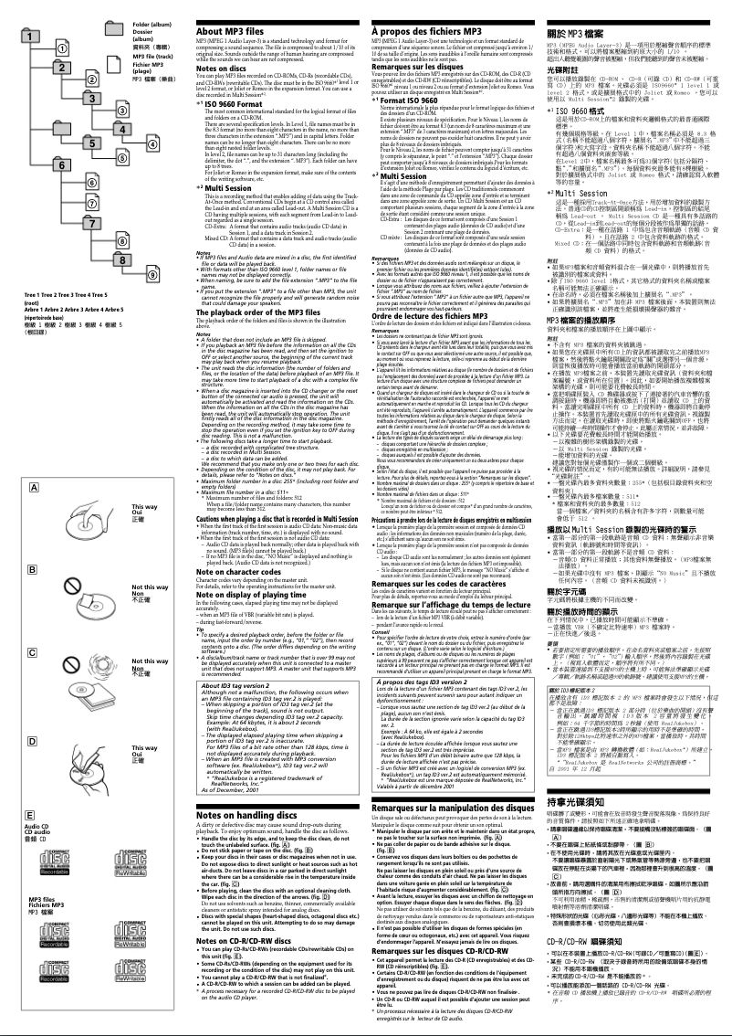 Page 1 de la notice Manuel utilisateur Sony CDX-T70MX