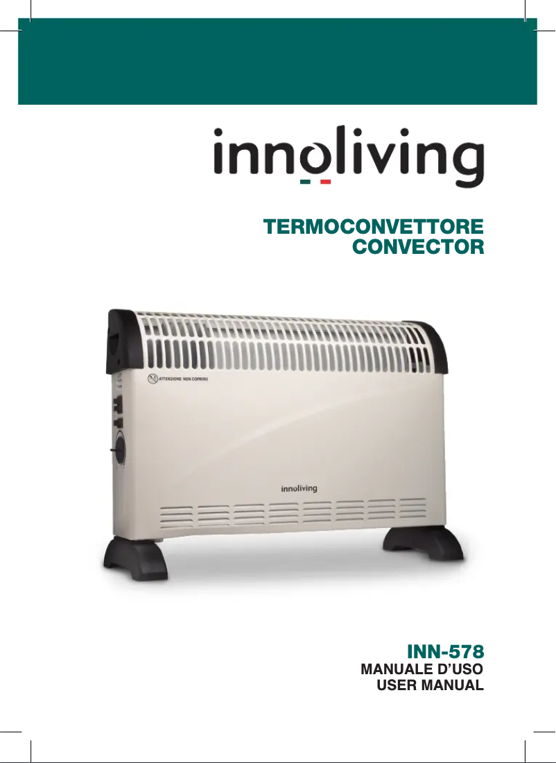Page n°1 - Manuel utilisateur Innoliving INN-578