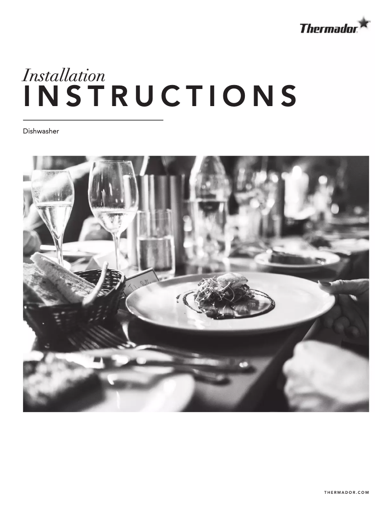 Image de la première page du manuel de l'appareil DWHD770WFP