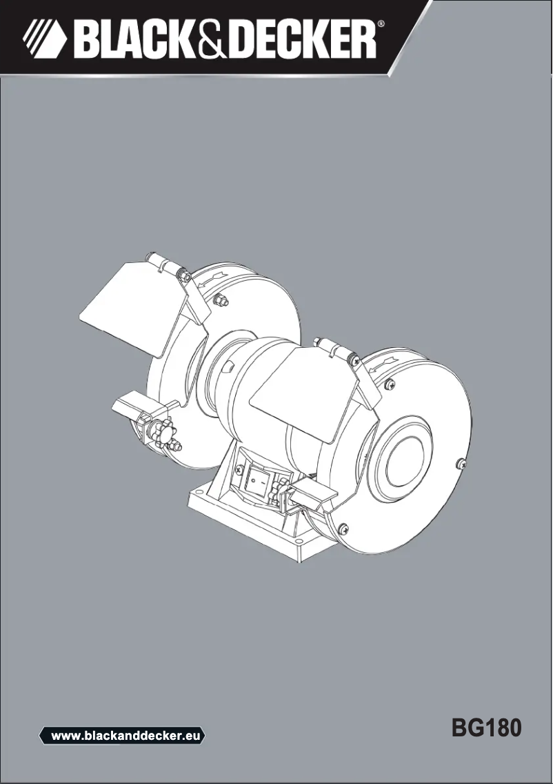 Page n°1 - Manuel utilisateur Black & Decker BG180
