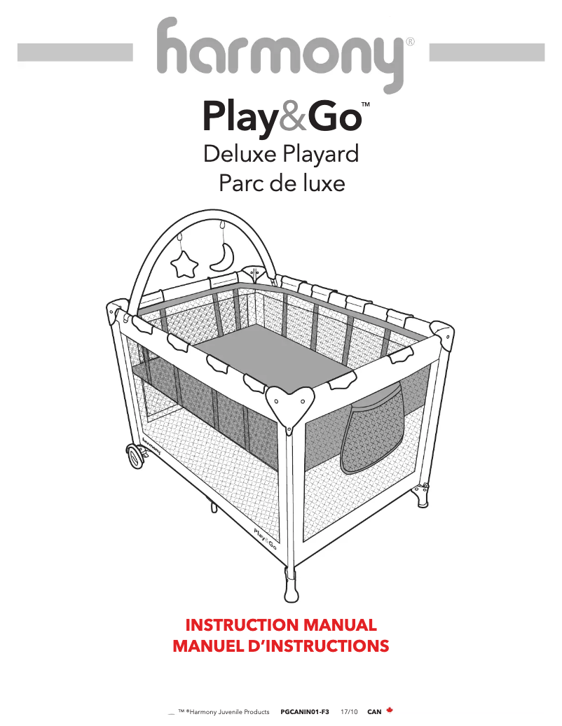 Page 1 de la notice Manuel utilisateur Harmony Play&Go