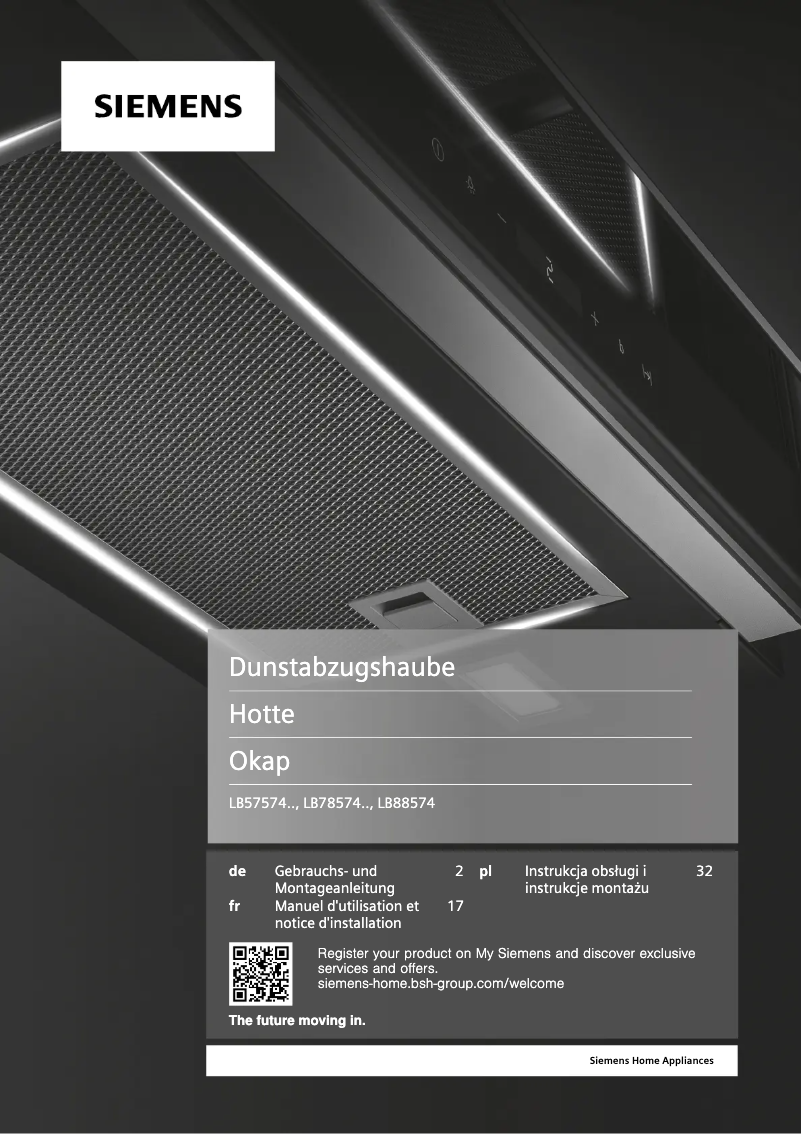 Page n°1 - Guide d'installation Siemens LB88574