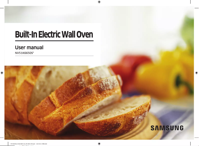 Image de la première page du manuel de l'appareil NV51K6650SG