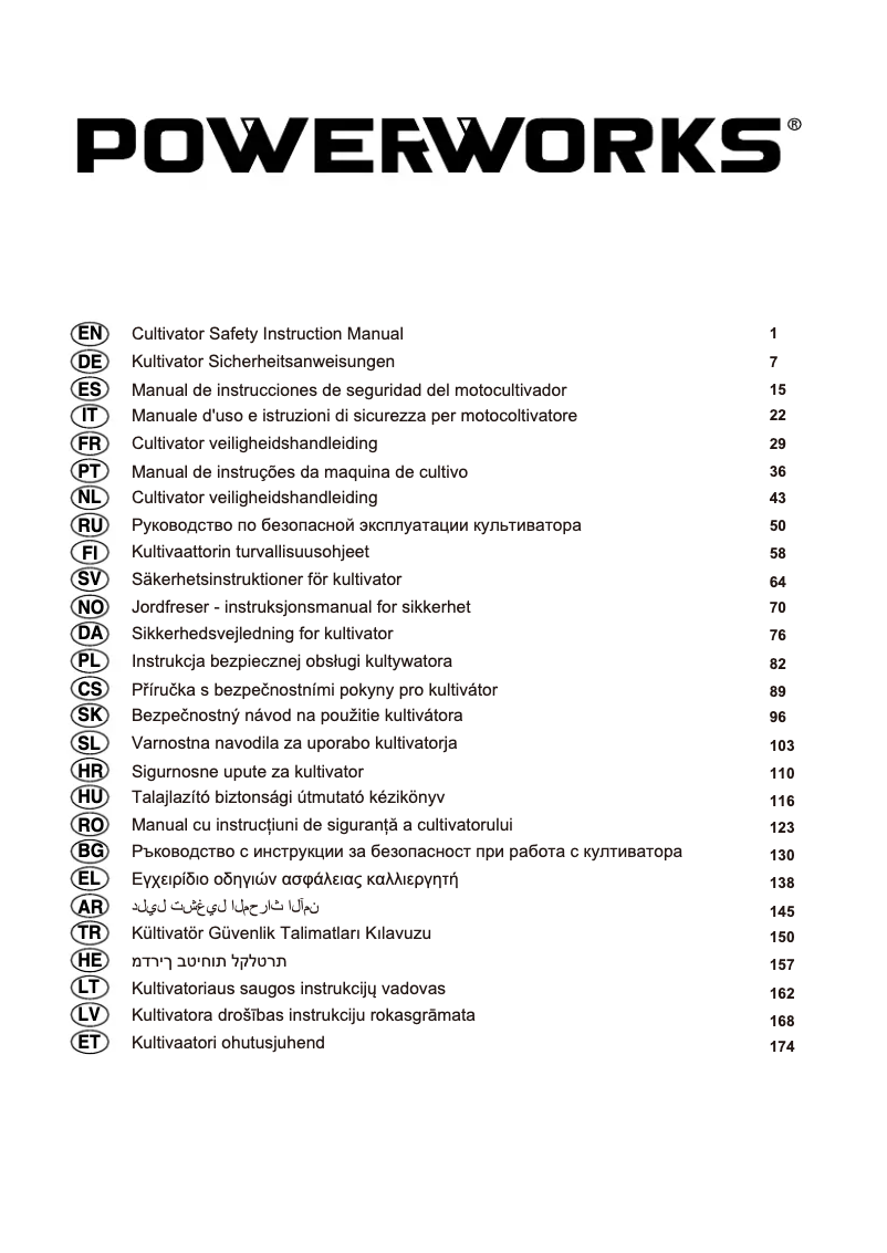 Image de la première page du manuel de l'appareil P60TL