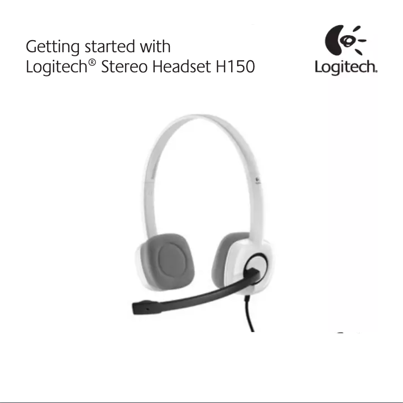 Page n°1 - Manuel utilisateur Logitech H150