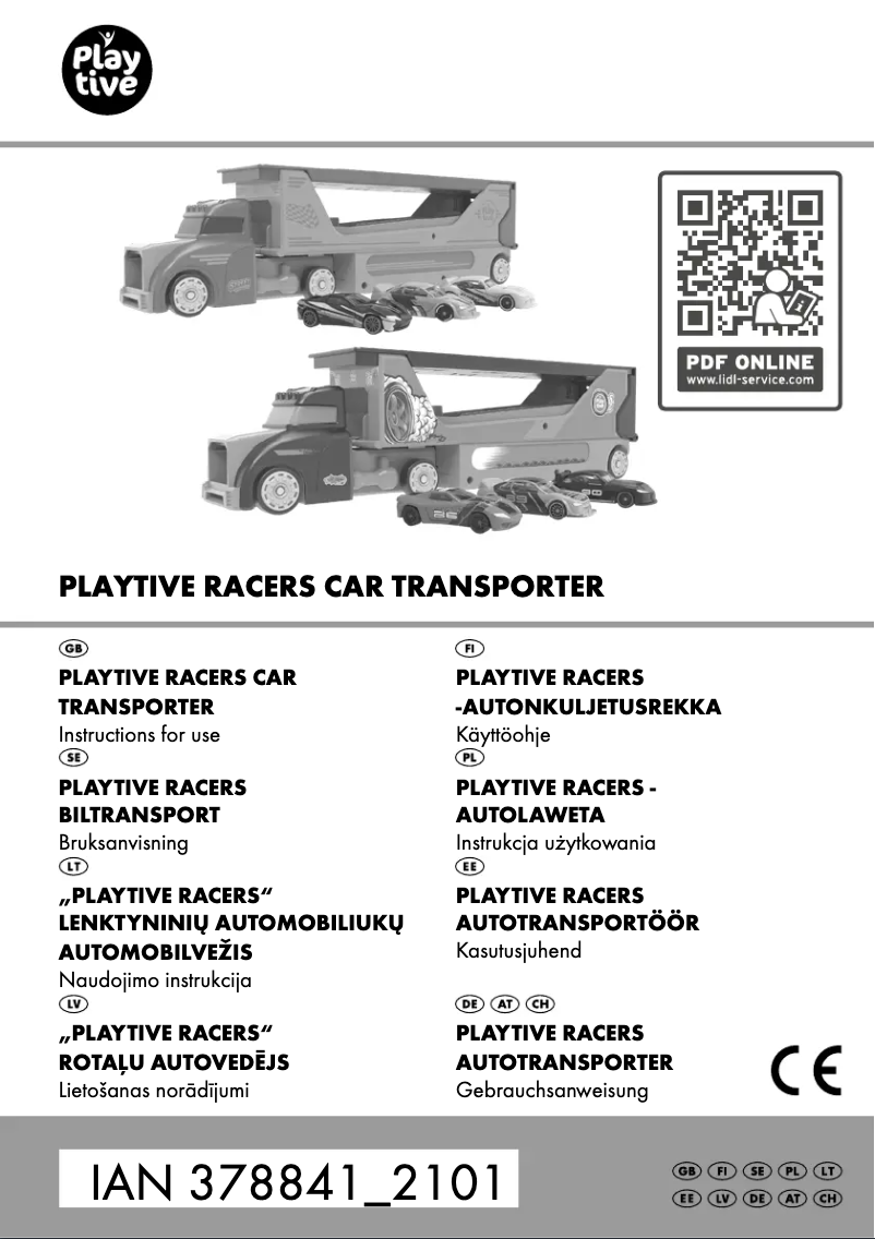 Image de la première page du manuel de l'appareil IAN 378841