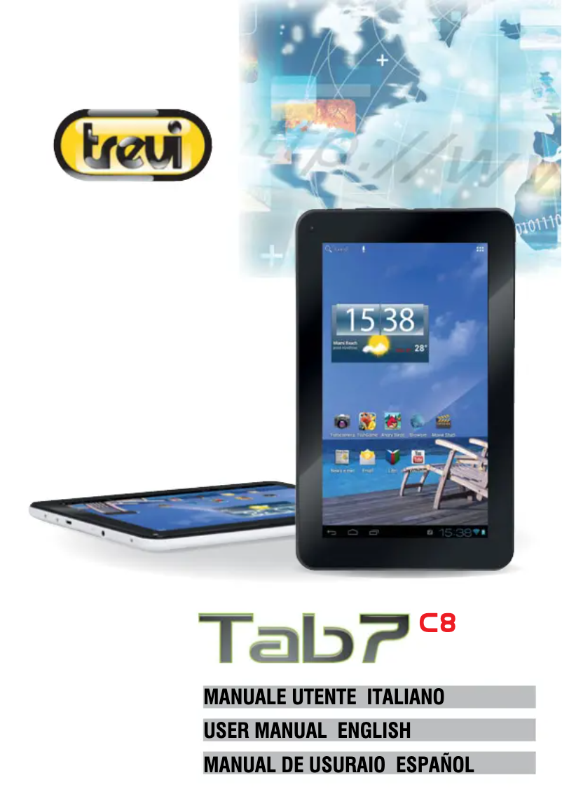 Image de la première page du manuel de l'appareil TAB 7 C8