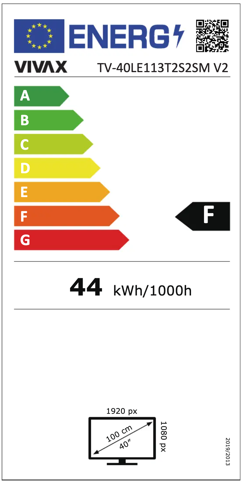 Imagen de la primera página del manual del dispositivo LED TV-40LE113T2S2SM V2