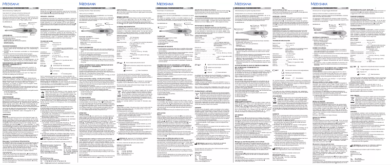Página 1 del manual Manual de usuario Medisana 77030 FTC