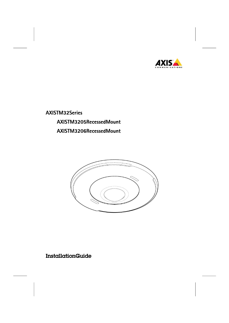 Image de la première page du manuel de l'appareil TM3206