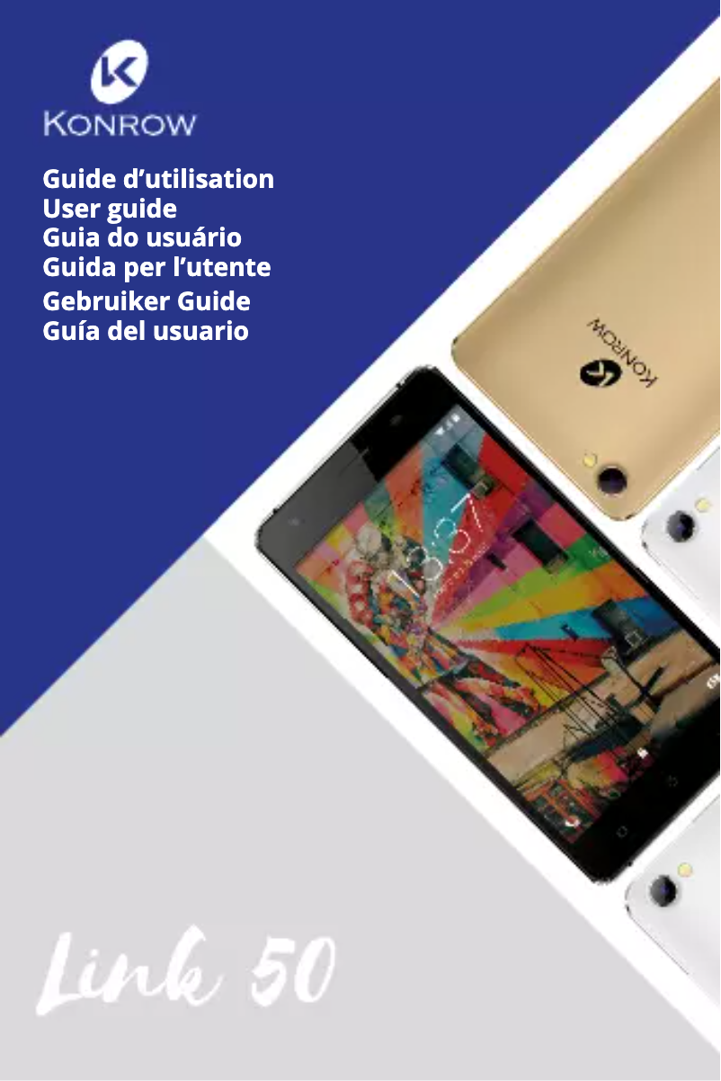 Page n°1 - Manuel utilisateur Konrow Link 50