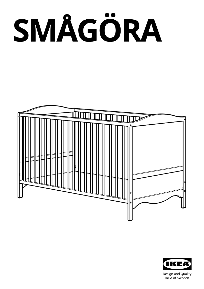 Image de la première page du manuel de l'appareil SMÅGÖRA 404.612.35