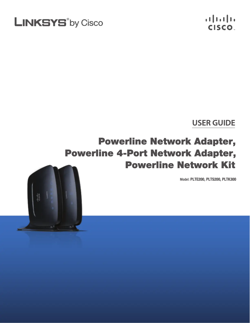 Page n°1 - Manuel utilisateur Cisco PLTE200