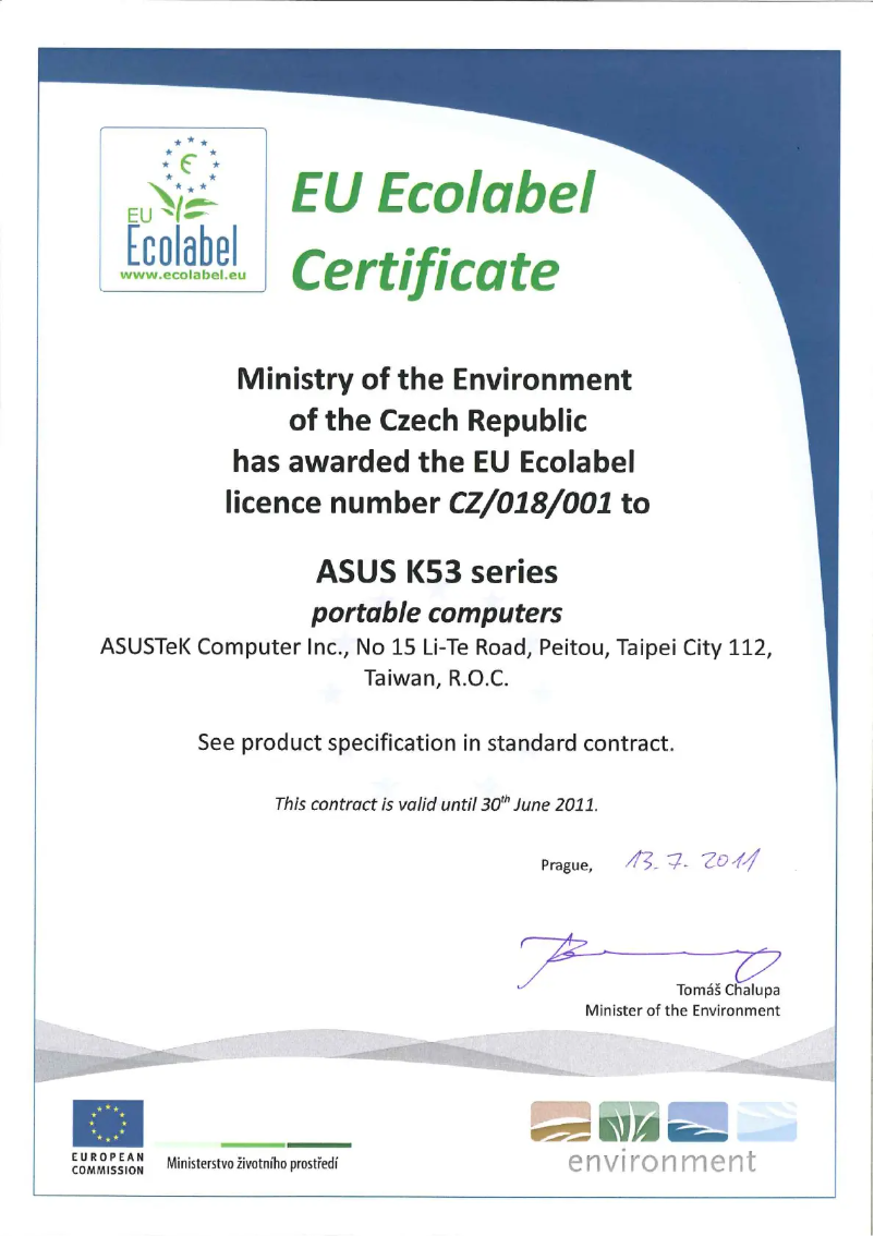 Page 1 de la notice Manuel utilisateur Asus K53E-SX756D