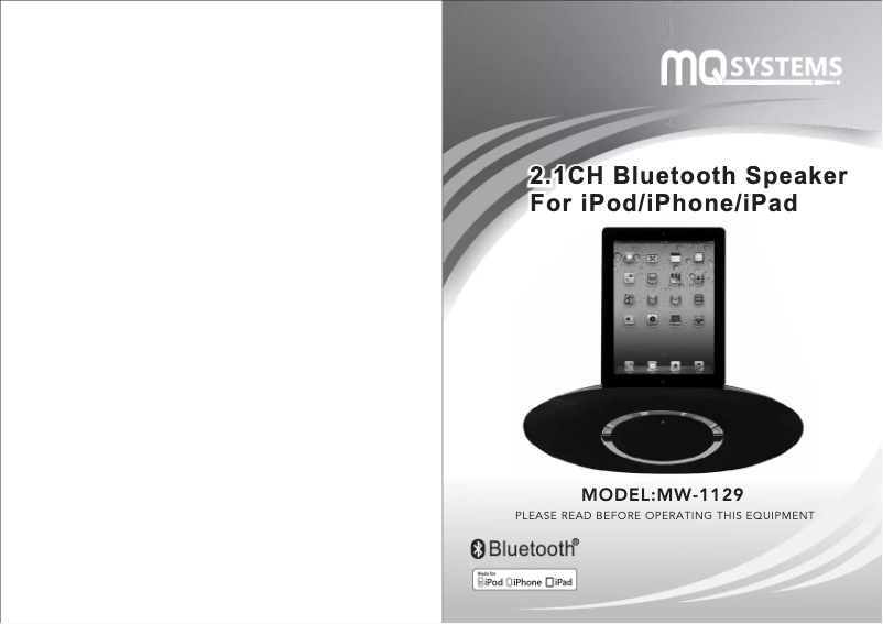 Page 1 de la notice Manuel utilisateur Marquant MW-1129