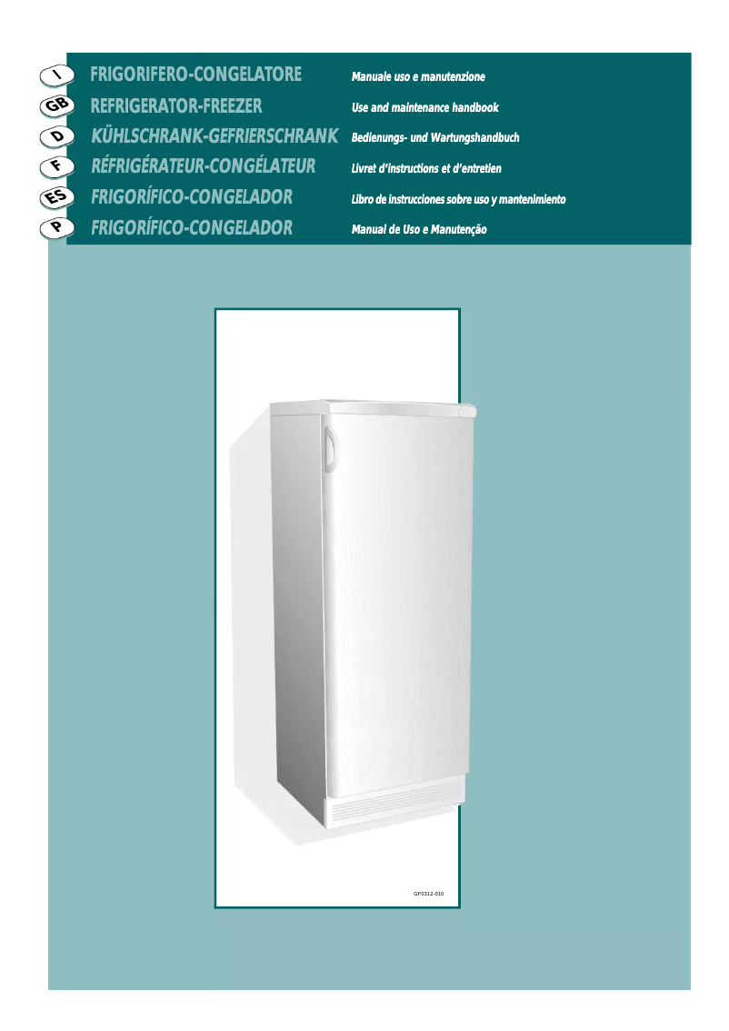 Image de la première page du manuel de l'appareil FR34CR