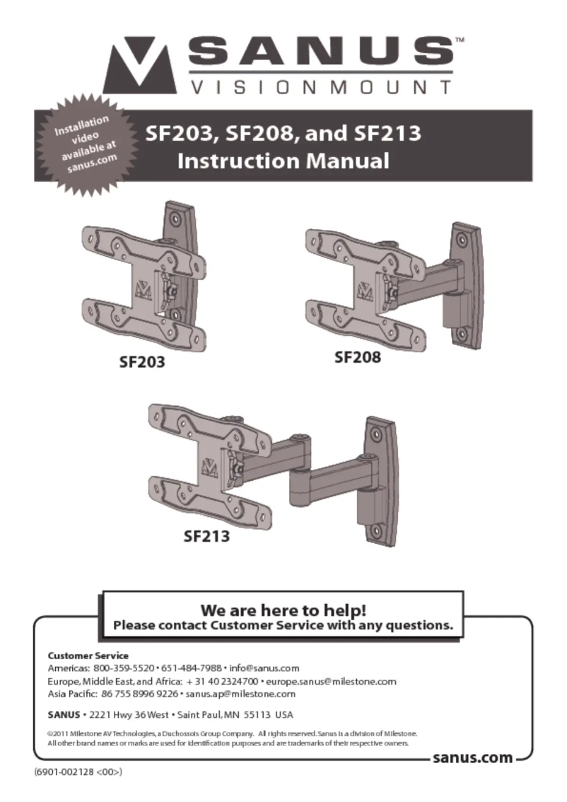 Image de la première page du manuel de l'appareil SF208