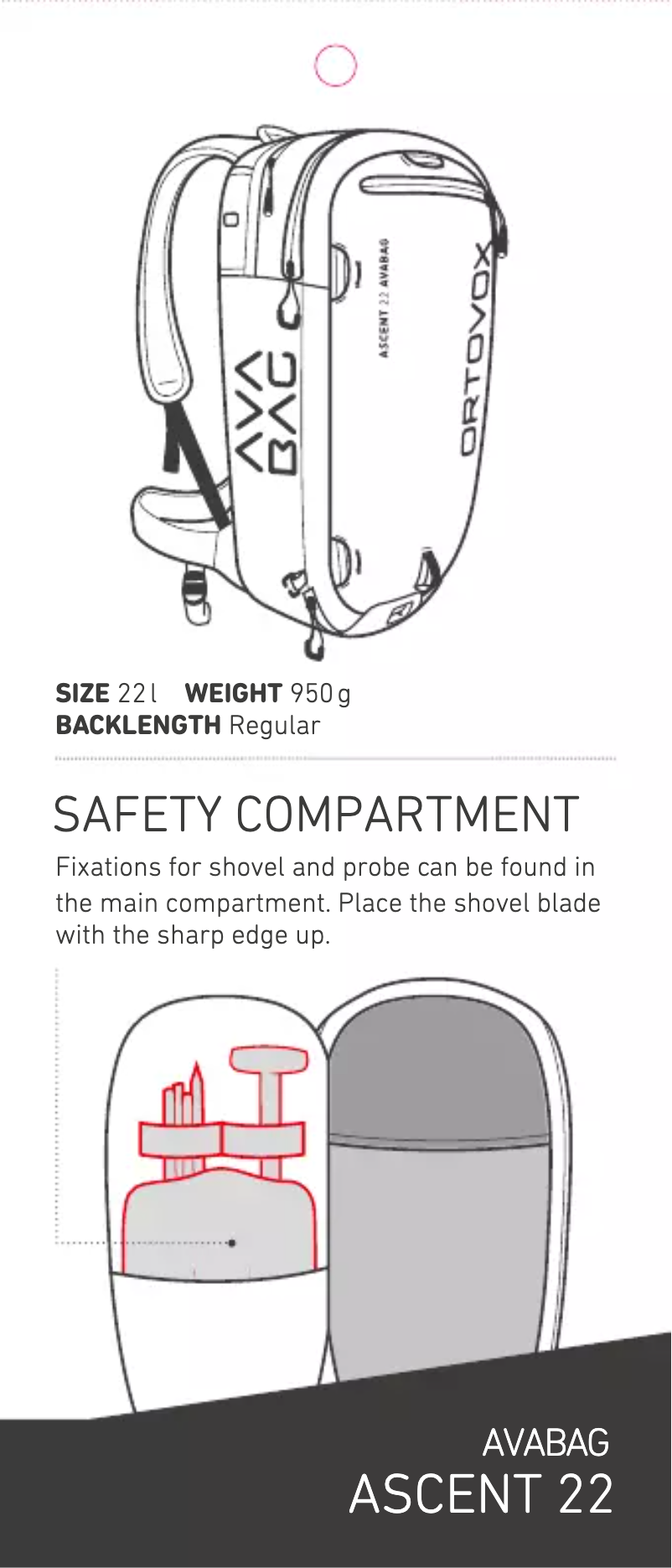 Image de la première page du manuel de l'appareil Ascent 22