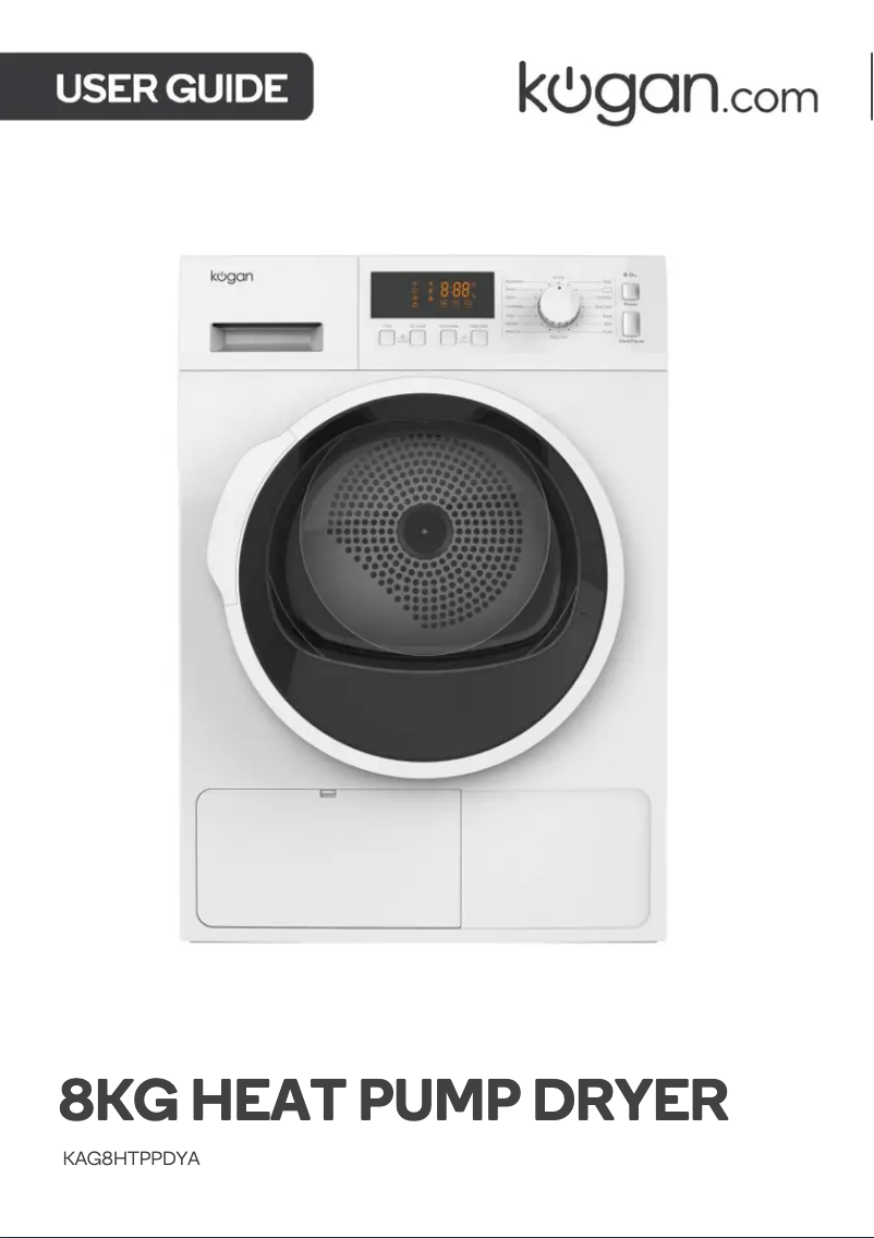 Page n°1 - Manuel utilisateur Kogan KAG8HTPPDYA