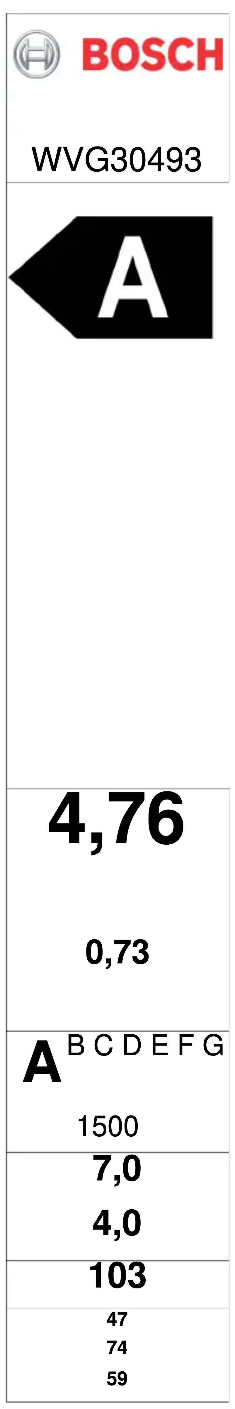 Page n°1 - Manuel utilisateur Bosch Serie 6 WVG30493