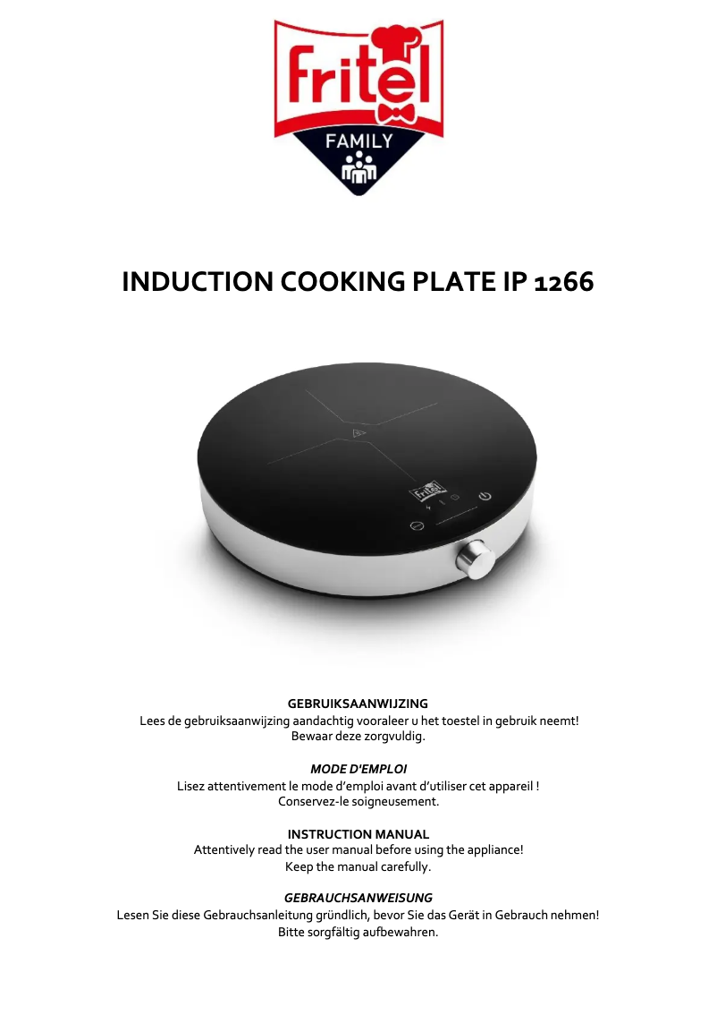 Image de la première page du manuel de l'appareil IP 1266