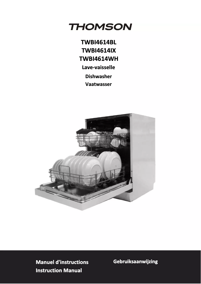 Page n°1 - Manuel utilisateur Thomson TWBI 4614 WH