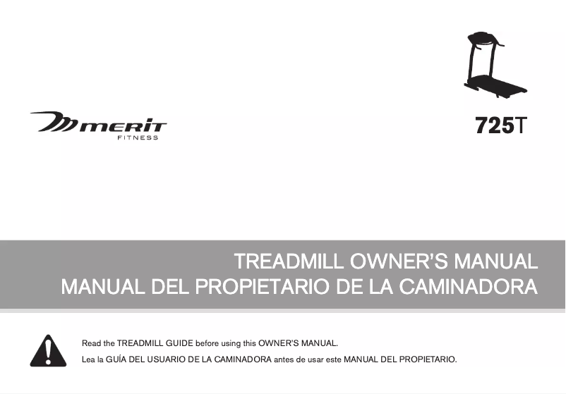 Page n°1 - Manuel utilisateur Merit 725T