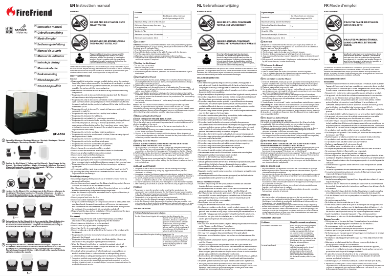 Page 1 de la notice Manuel utilisateur TriStar DF-6504