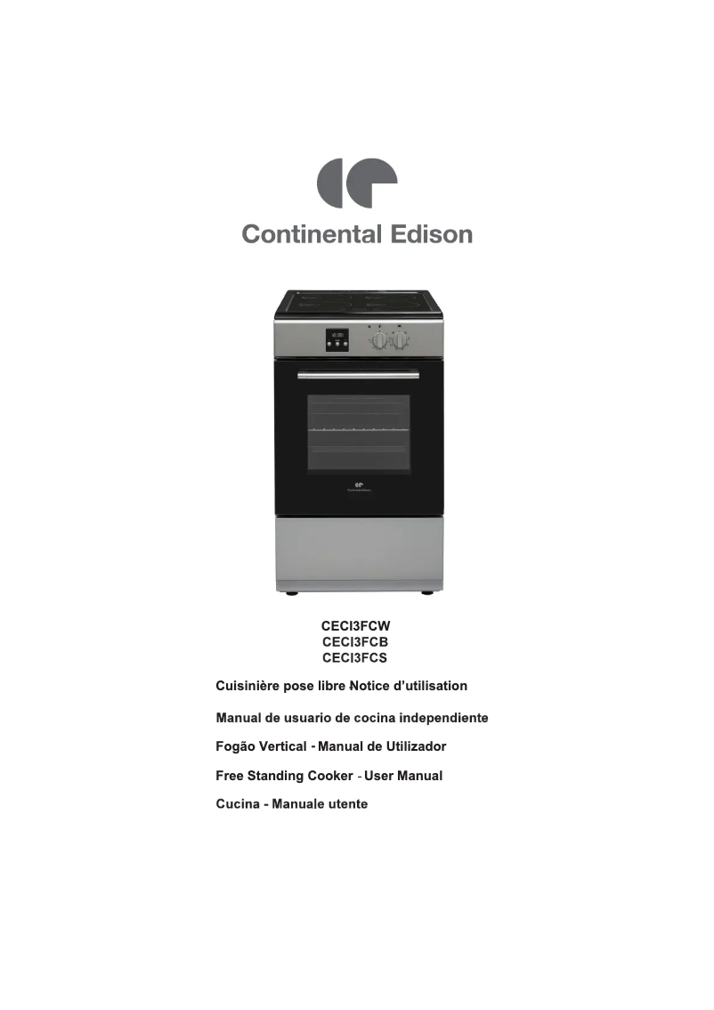Image de la première page du manuel de l'appareil CECI3FCB